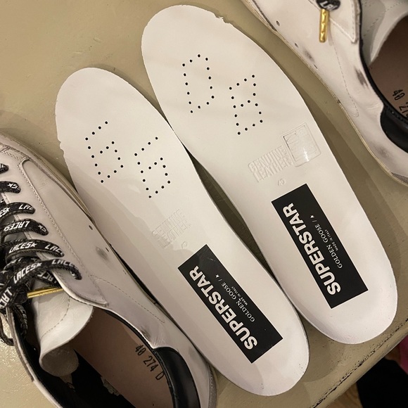 Golden Goose Superstar Sneakers size 40 - Picture 4 of 11